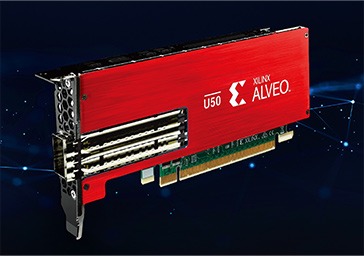 ザイリンクスの Alveo™ U50 データセンター アクセラレータ カード