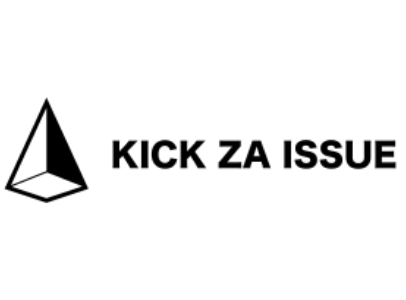 KICK ZA ISSUE 株式会社ロゴ