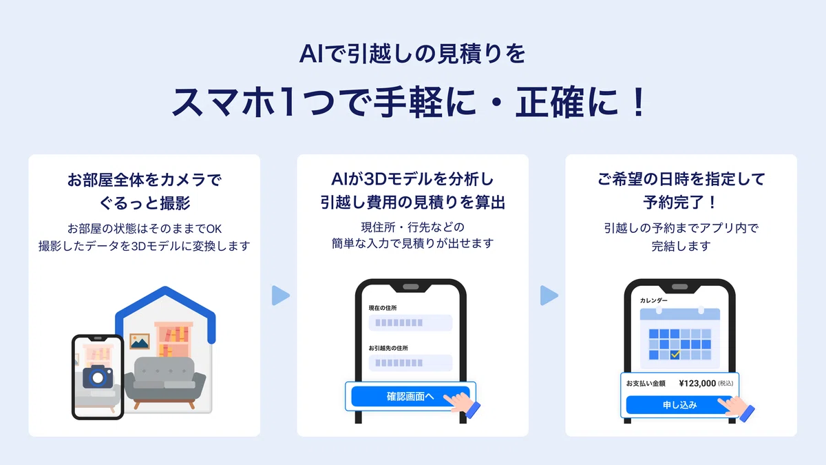 スマホ一つで手軽に・正確に！