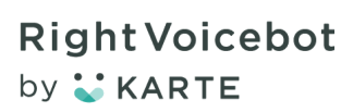 RightVoicebot by KARTE（β）ロゴ