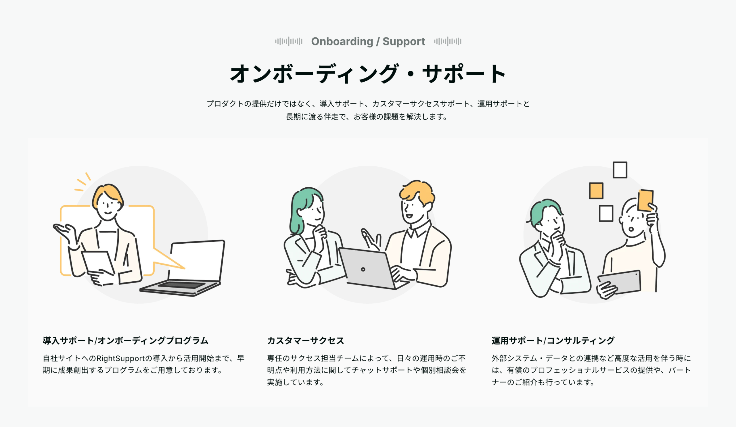 オンボーディング・サポート