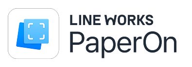 LINE WORKS PaperOnロゴ