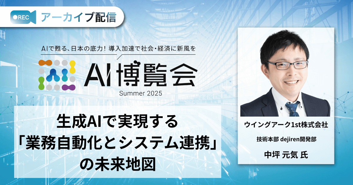 生成AIで実現する「業務自動化とシステム連携」の未来地図