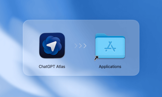 アプリを「Applications」フォルダへドラッグ&ドロップ