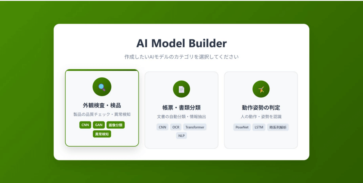 「AIポチっと」の特徴 ②｜短時間で仮説検証
