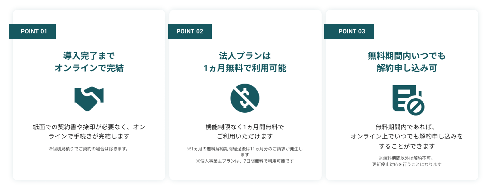 PATPOSTを導入しやすい3つのポイント