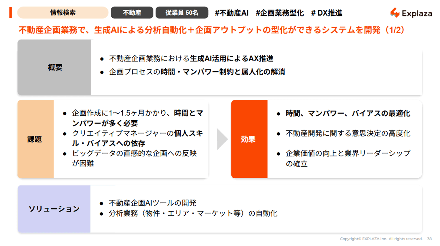不動産AIエージェント（不動産業界）