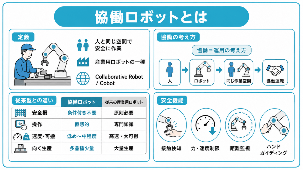 協働ロボットとは