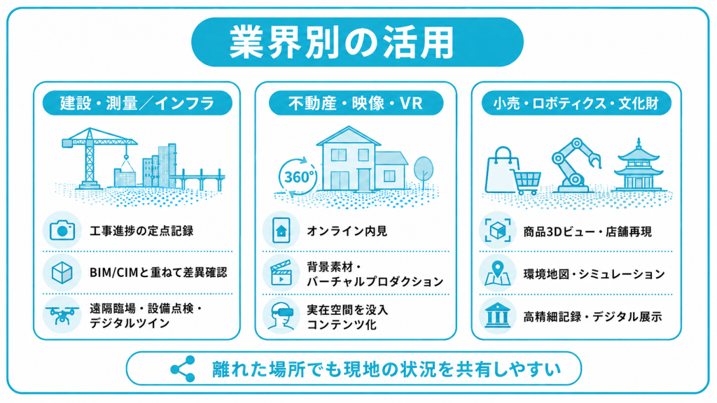業界別の活用事例