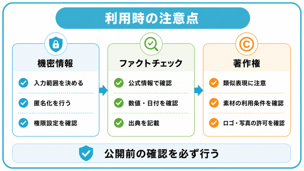 ChatGPTでパワポを作成する際の注意点3つ